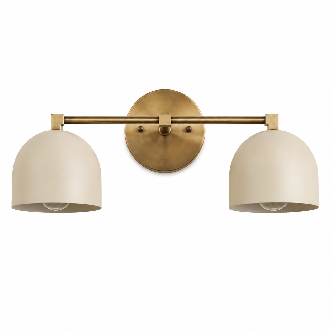 Mid-Century Globe Vanity Wall Light
