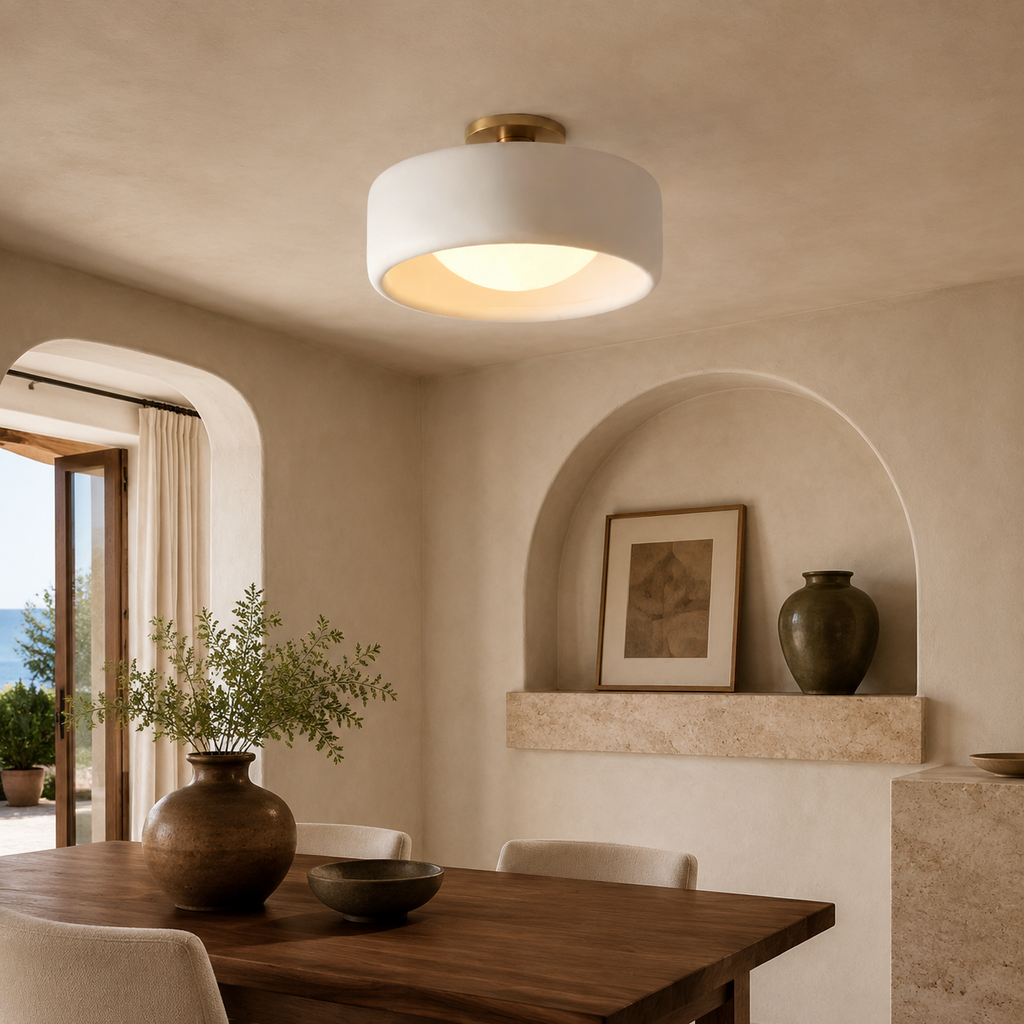 Solène Porcelain Ceiling Light