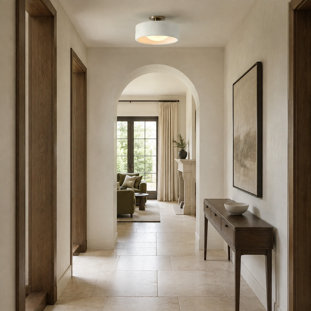 Solène Porcelain Ceiling Light