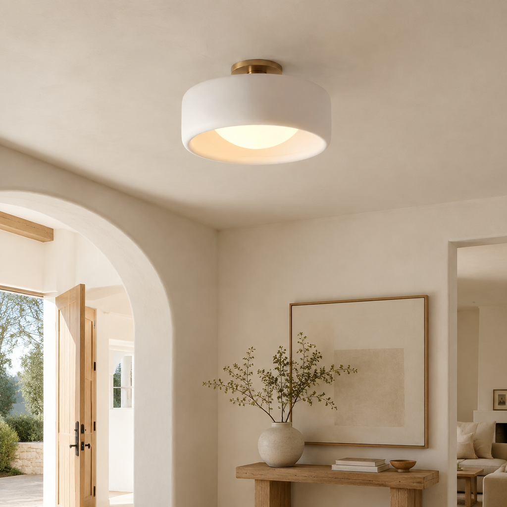 Solène Porcelain Ceiling Light